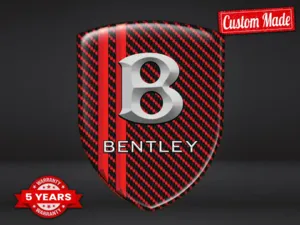 Bentley Vinyle Auto Sur Mesure Résistant Design Moderne